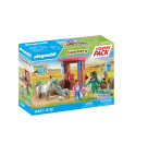PLAYMOBIL 71471 Tierarzteinsatz bei den Eseln