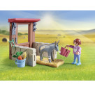 PLAYMOBIL 71471 Tierarzteinsatz bei den Eseln