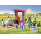 PLAYMOBIL 71471 Tierarzteinsatz bei den Eseln