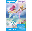 PLAYMOBIL 71504 Meerjungfrauen-Kinder mit Quallen