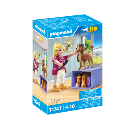 PLAYMOBIL 71747 Hundefriseurin