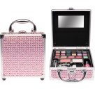 Kosmetikkoffer klein Rosa glitzern