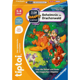 Ravensburger tiptoi Spiel 00224 - Team SMART ermittelt - Geheimnis im Drachenwald, fantastisches Log
