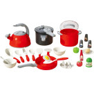 SpielMaus Küche Kochtopf Spiel-Set 31-teilig