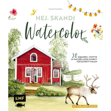 Hej. Skandi Watercolor