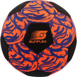 sunflex NEOPRENE SOCCER BALL SIZE 5 FUNKY SCRIBBLE