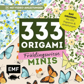 333 Origami Minis – Frühlingswiese – Dein dekorativer Wendeblock zum kreativen Falten & Notieren