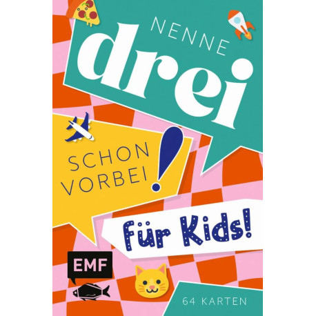 Kartenspiel: Nenne drei – schon vorbei! ... für Kids!