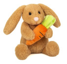 Teddy Hermann Häschen Lilly m. Möhre 23 cm