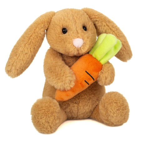 Teddy Hermann Häschen Lilly m. Möhre 23 cm