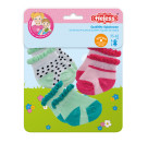 Puppen-Söckchen-Set Pünktchen, Mint und Rosa, 3 Paar, Gr. 35-45 cm