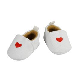 Puppen-Slipper Herz 38-45cm
