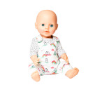 Puppen-Strampler mit T-Shirt Pinguin Pünktchen, Gr. 28-35 cm