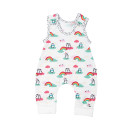 Puppen-Strampler mit T-Shirt Pinguin Pünktchen, Gr. 28-35 cm