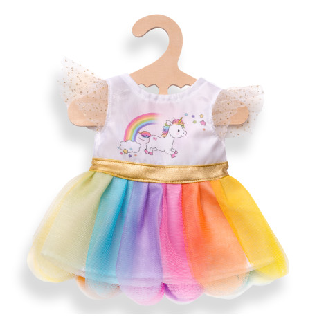 Puppen-Kleid Einhorn Henri, klein, Gr. 28-35 cm