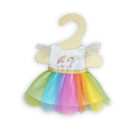 Puppen-Kleid   Einhorn Henri  , mini, Gr. 20-25 cm