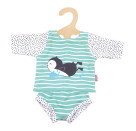 Puppen-Schwimm-Outfit Pinguin Pünktchen, 2-teilig, Gr. 35-45 cm