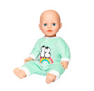 Flauschiger Puppen-Strampler Pinguin Pünktchen, Gr. 35-45 cm