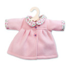 Puppen-Mantel Flausch rosa, Größe 35 - 45 cm