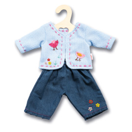 Puppen-Jacke mit Jeans 35 - 45 cm, sortiert