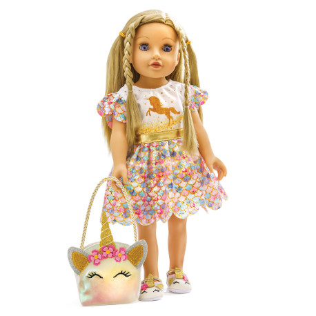 Puppen-Ballerinas   Einhorn  , Gr. 30-34 cm