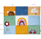 Spieldecke Regenbogen - BabyGlück (ca. 100x80 cm)