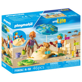 Familienspaß am Strand