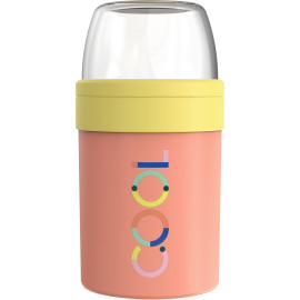 Lunchpot isoliert, papaya - T