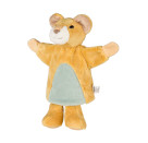 Handpuppe LÖWE Leo mattgelb