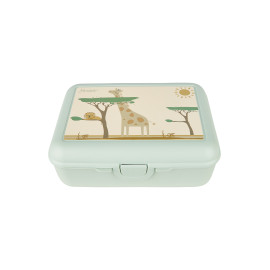 Kinderbrotdose Safari blassgr