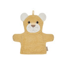 Waschhandschuh LÖWE Leo ocker
