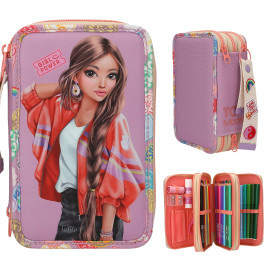 TOPModel 3-fa Federtasche m.A