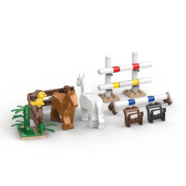 Kiddicraft KC1105 Pferde auf