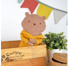 Kuschelfreunde Mister O Lui gelber Hoodie, Mister O Lui