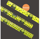ABC CHAMPIONS reflektierendes Snap-Armband, sortiert (1 Stück)