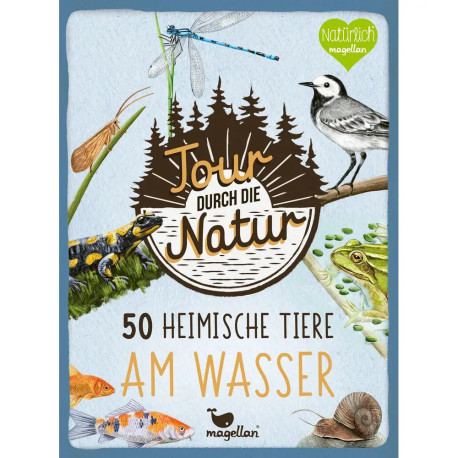 50 heimische Tiere am Wasser