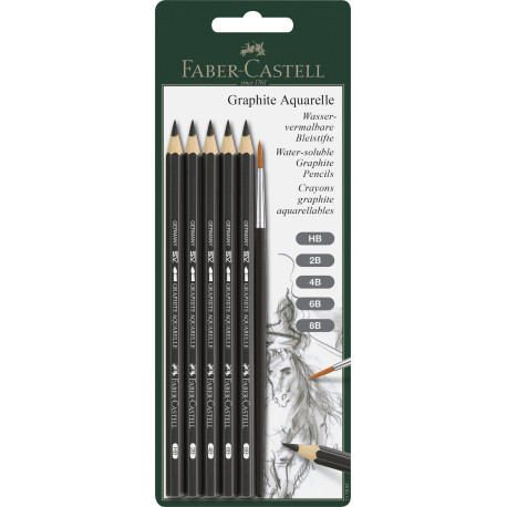 Faber-Castell Aqua.-Bleistift GRAPHITE AQUA