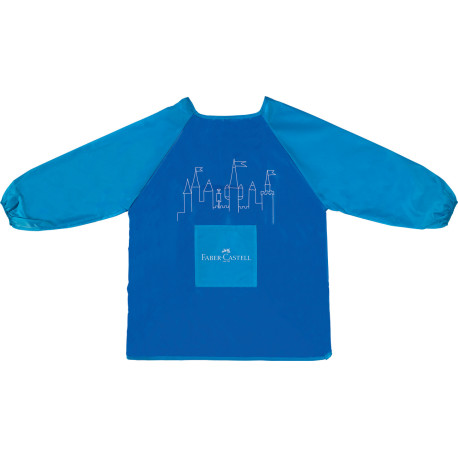 Malschürze blau