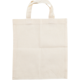 BAUMWOLLTASCHE 25X22CM NATUR