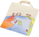 BAUMWOLLTASCHE 25X22CM NATUR