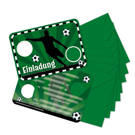 Einladungskarten Fußball