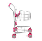 Einkaufswagen metall pink