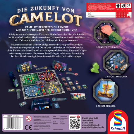 Schmidt Spiele 49407 Die Zukunft von Camelot