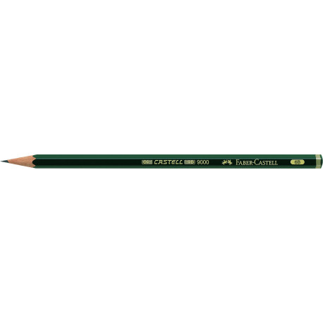 Faber-Castell Bleistift CASTELL 9000 6B