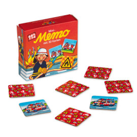 Mini-Memo Spiel Feuerwehr