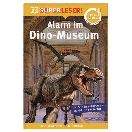 Superleser Alarm im Dino-Mus.