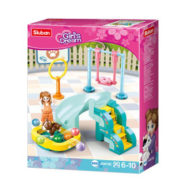 Hunde Spielplatz (90 Teile) [M38-B0970E]