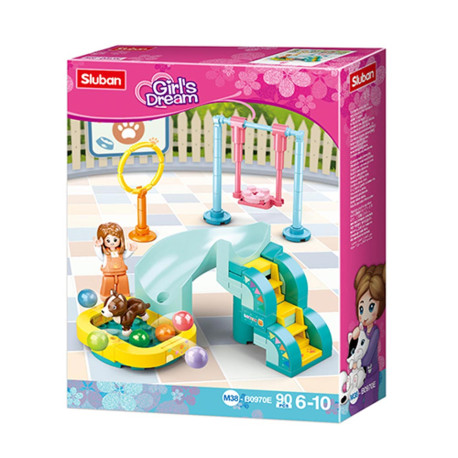 Hunde Spielplatz (90 Teile) [M38-B0970E]