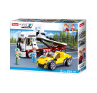 Abschleppwagen mit Plateau (338 Teile) [M38-B0879]