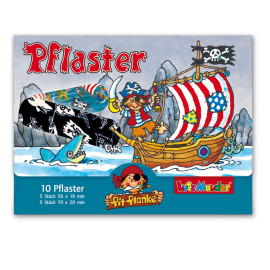 Pflasterbriefchen Pit Planke